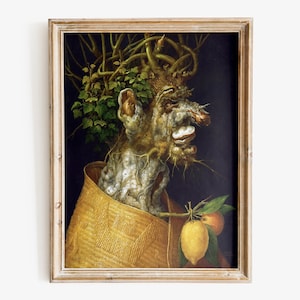 Arcimboldo - Winter art print, Fine Art Print, Renaissance painting print
