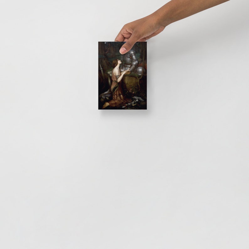 John William Waterhouse - Lamia art print, Fine art print, Pre Raphaelite art, Dark art