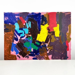 Original Abstract Oil Painting, Contemporary art, Colorful Abstract art, Modern wall art