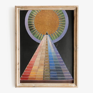 Hilma af Klint Kunstdruck, Fine Art Druck in Museumsqualität