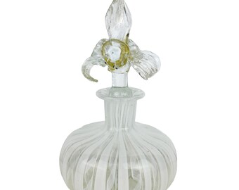 ヴィンテージ ムラーノ アート 吹きガラス 香水瓶 | 吹きガラス