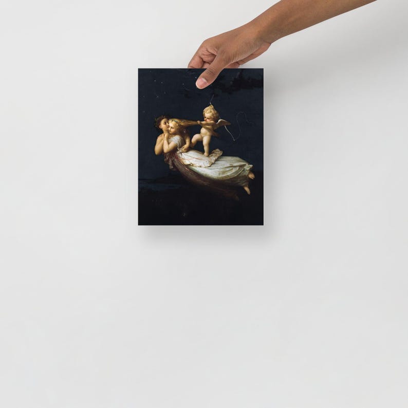 Jeanlouis Hamon La Nuit Art Print, Museumquality Fine Art Print Etsy