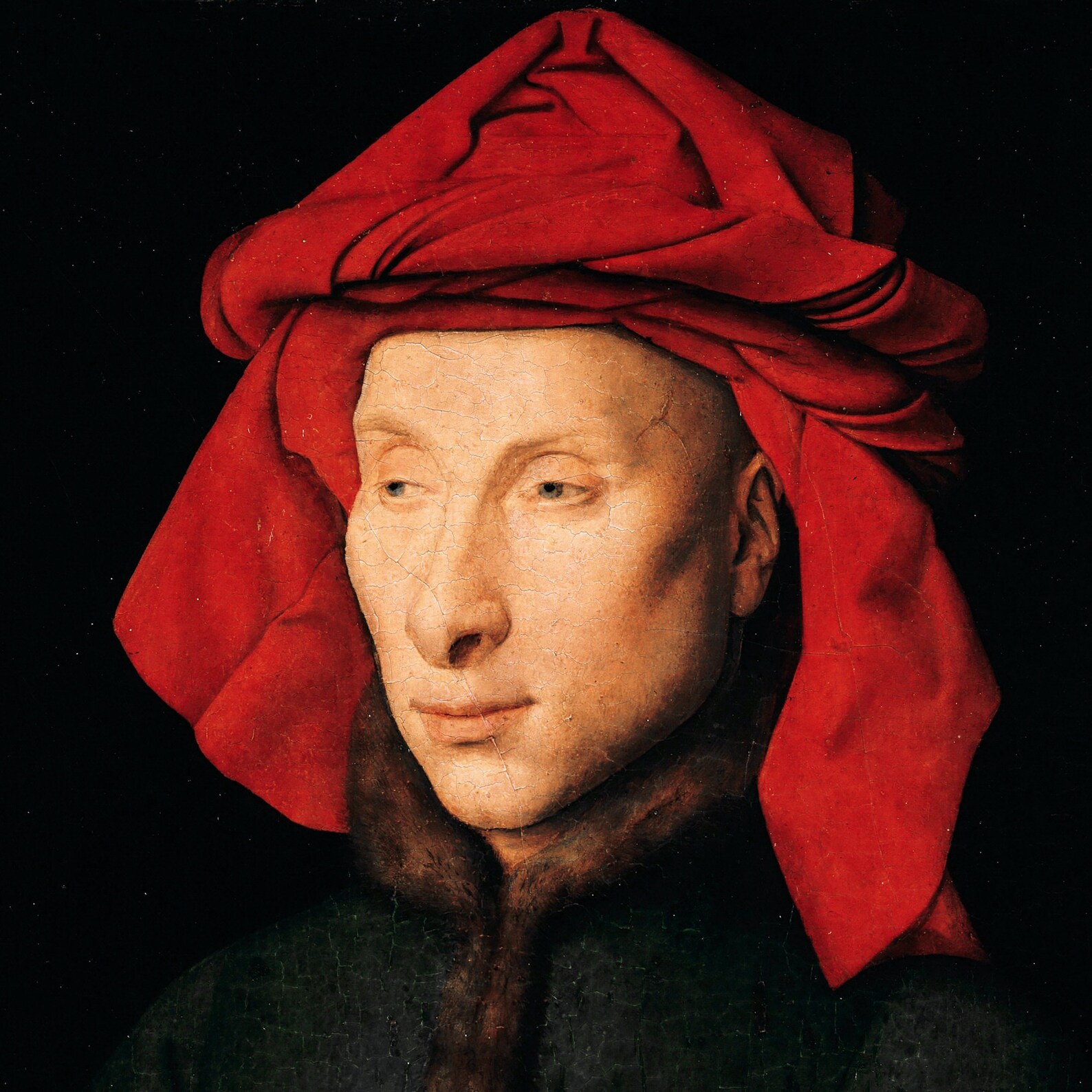 Jan Van Eyck Portrait of Giovanni Di Nicolao Arnolfini Art | Etsy
