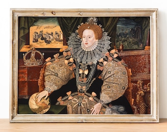 ジョージ・ガワー - イングランド女王エリザベス1世の肖像（1588年