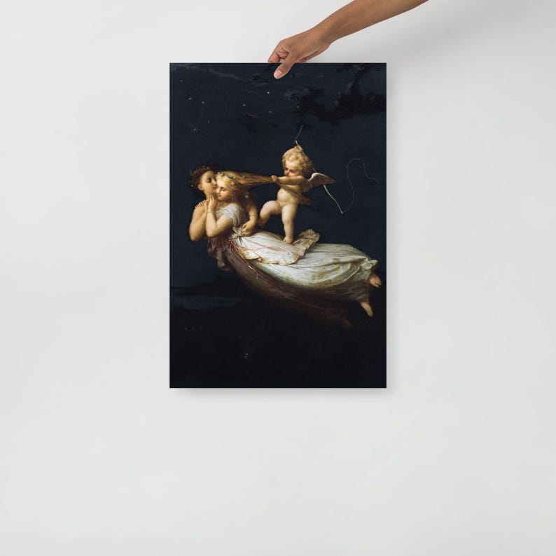 Jeanlouis Hamon La Nuit Art Print, Museumquality Fine Art Print Etsy