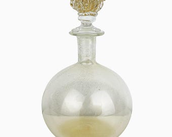 ヴィンテージ ムラーノ アート 吹きガラス 香水瓶 | 吹きガラス