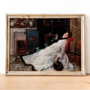 Ernest-Ange Duez - Resting art print, Museum quality Fine Art Print