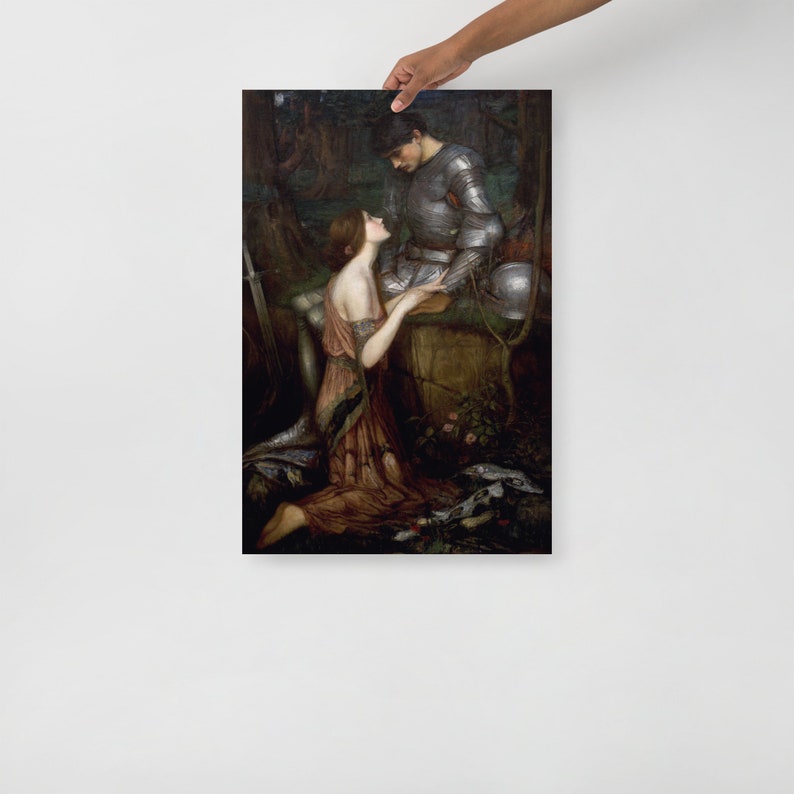 John William Waterhouse - Lamia art print, Fine art print, Pre Raphaelite art, Dark art