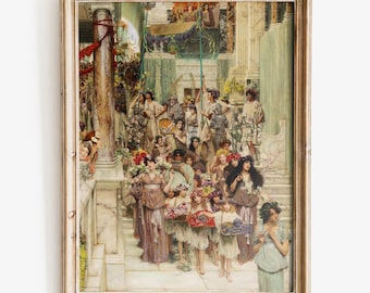 Lawrence Alma-Tadema - Spring, Fine art print