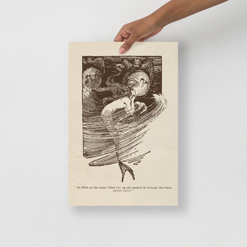 Helen Stratton - The Little Mermaid art print, Fine Art print