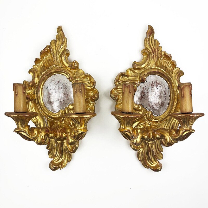 Rococo Style Sconces - Etsy