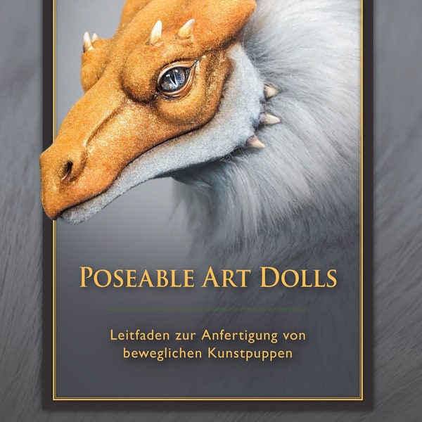 Instruction book "Poseable Art Dolls" in German/German, book, softcover