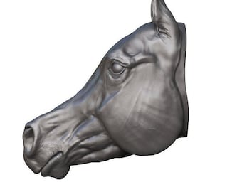 Horse head for movable art dolls to make yourself
