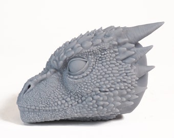 Baby Game of Thrones Dragon head for art dolls to paint and process yourself, DIY