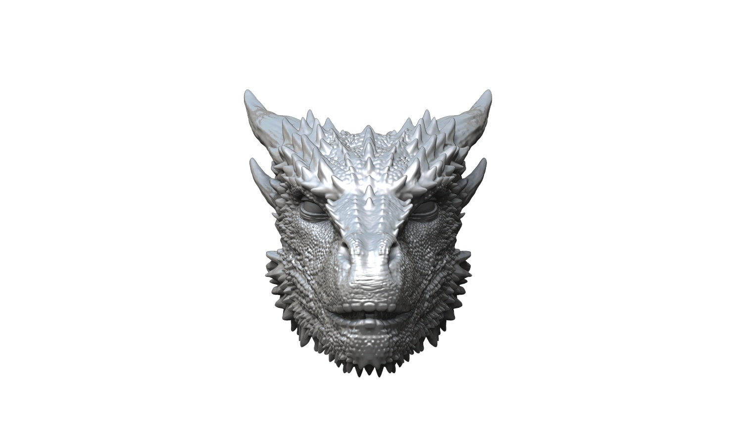 Game of Thrones Drogon Dragon Head for Art Dolls to Paint and Process  Yourself, DIY - Etsy, image size:1477x868
