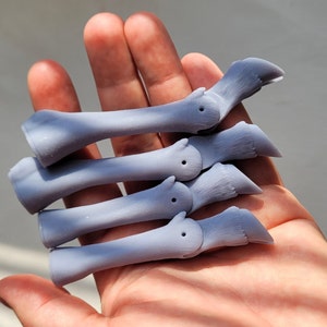 Deer or doe legs for poseable art dolls to make yourself, DIY