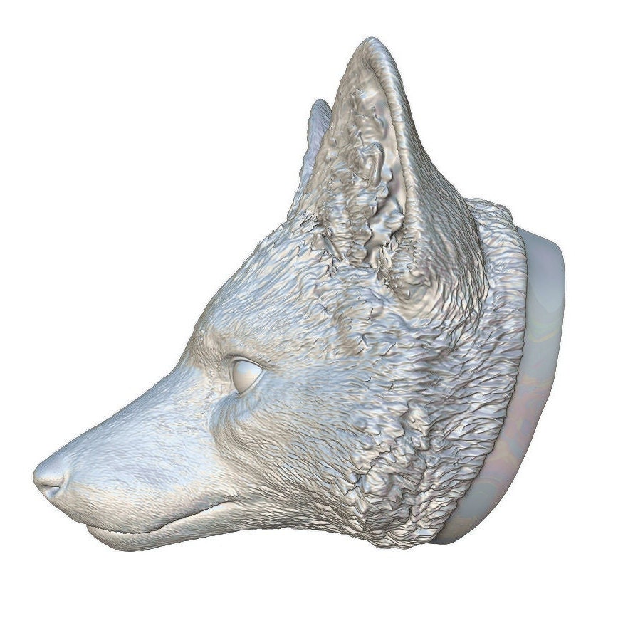 Fox Head for Movable Art Dolls to Make Yourself, DIY - Etsy