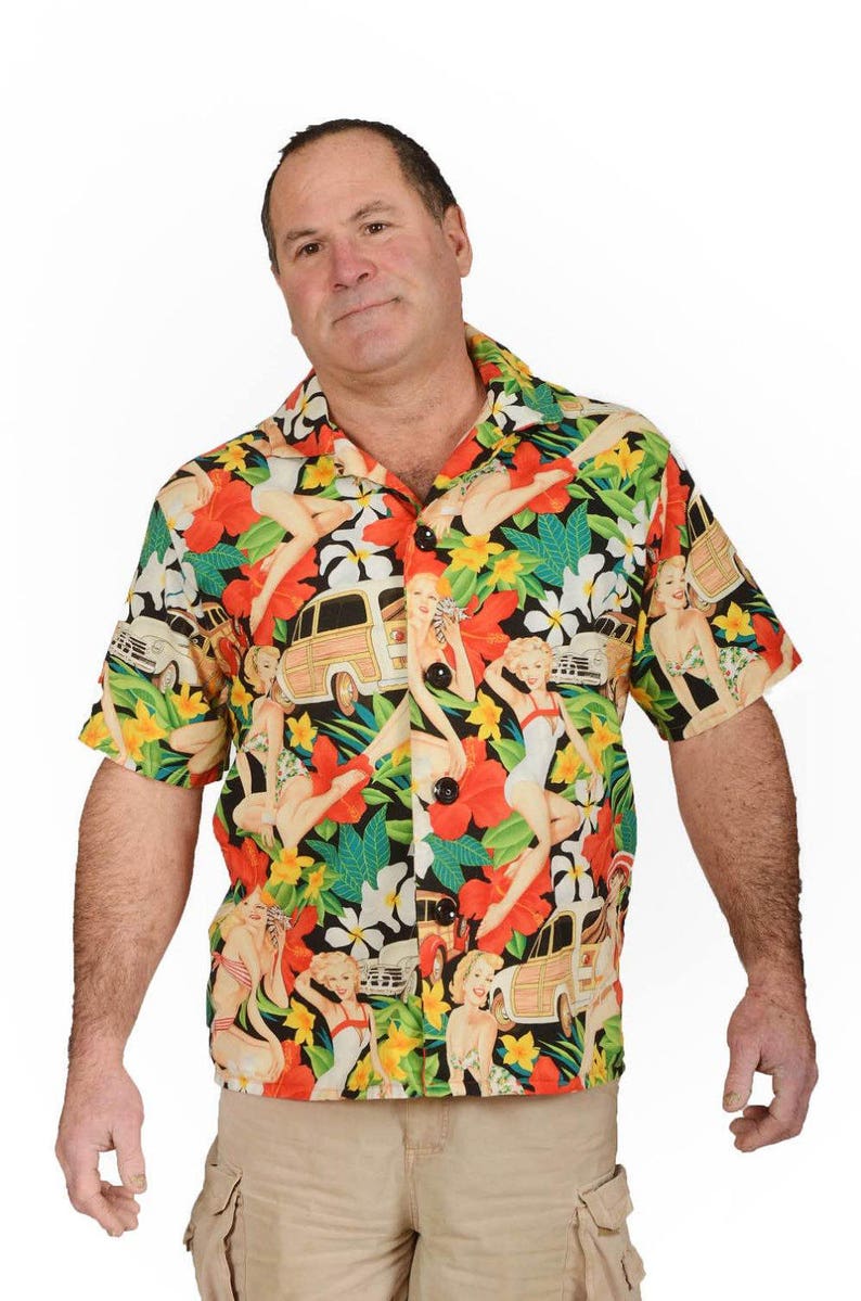 Feak Shirt for Men Camouflage Print Yellow Mermaid Shirt Mens Hawaiian Shirt Hawaiian Shirt Summer Surf Shirt Hawaiian Shirt Men