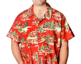 big w christmas hawaiian shirt