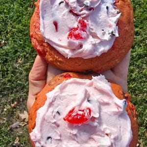 Cherry Chocolate Chip Cookie- gourmet cookie, filled cookies, cottage food friendly, cookie recipe