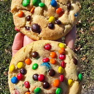Candy Lover Stuffed Cookies- gourmet cookie, stuffed cookie, filled cookie, gourmet stuffed cookie, cottage food friendly