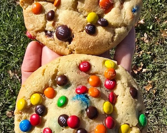Candy Lover Stuffed Cookies- gourmet cookie, stuffed cookie, filled cookie, gourmet stuffed cookie, cottage food friendly