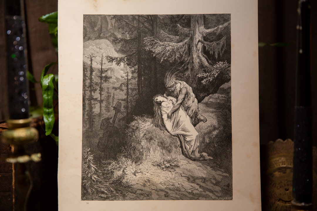 Spade: Atala, Gustave Dore Illustration