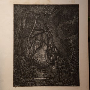Solitude: Atala, Gustave Dore Illustration