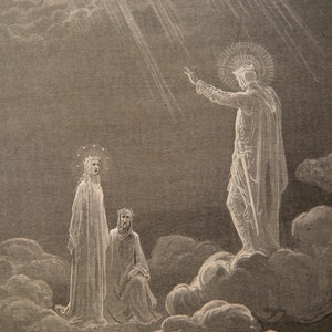 Rhone & Songa, Dante&#39;s Paradiso: Gustave Dore Illustration