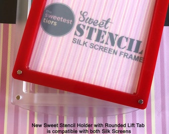 Cookie Silk Screen Frame for the New Sweet Stencil Holder