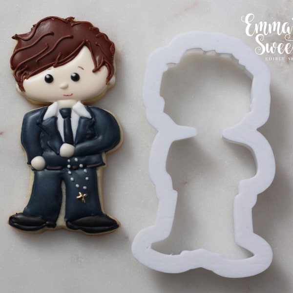 Communion Boy Cookie Cutter