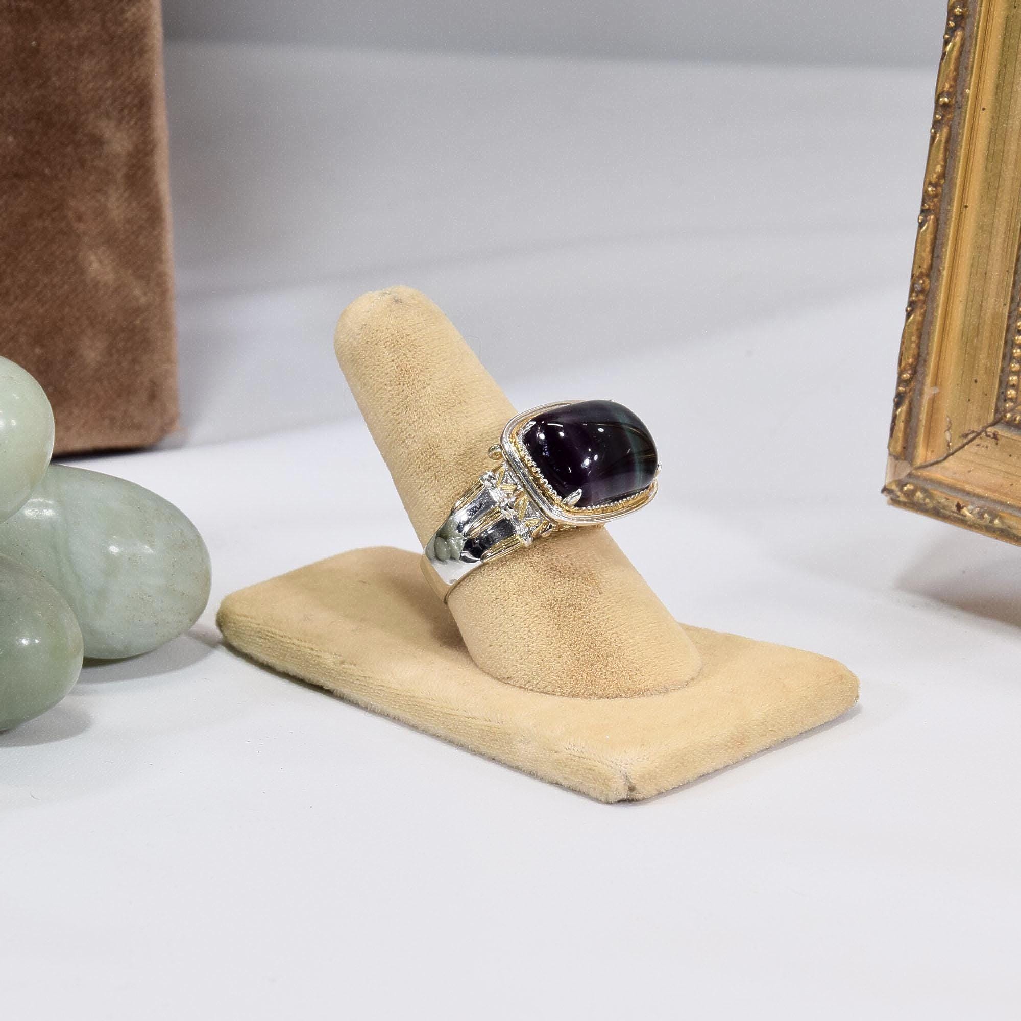 Gems en Vogue Michael Valitutti Multi Color Tourmaline Eternity Ring, SS, image size:2000x2000