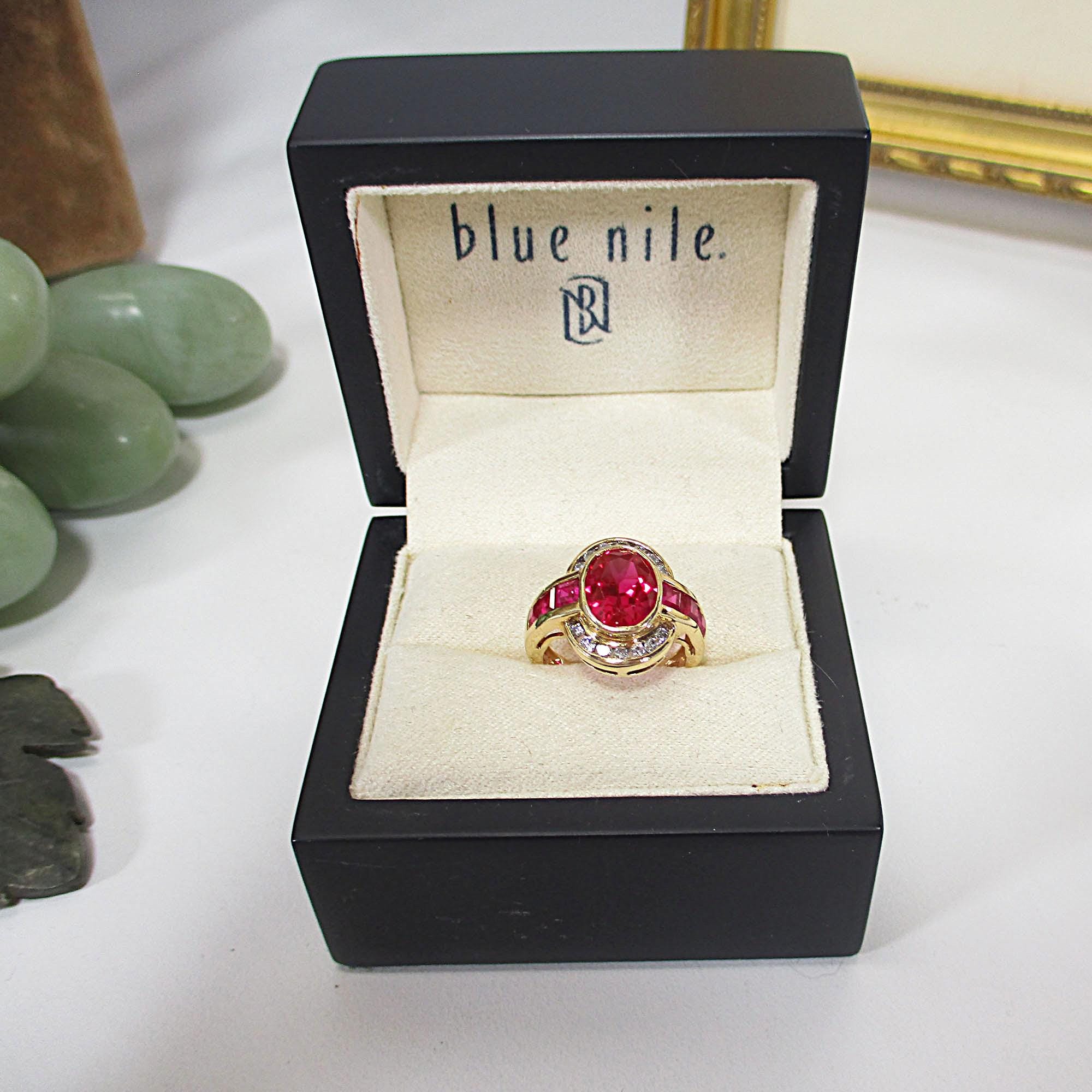 Blue Nile Ring - Etsy Canada