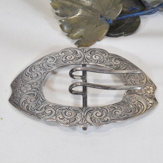 Gr 180 Solid Sterling Silver Antique Engraved Vic… - image 1