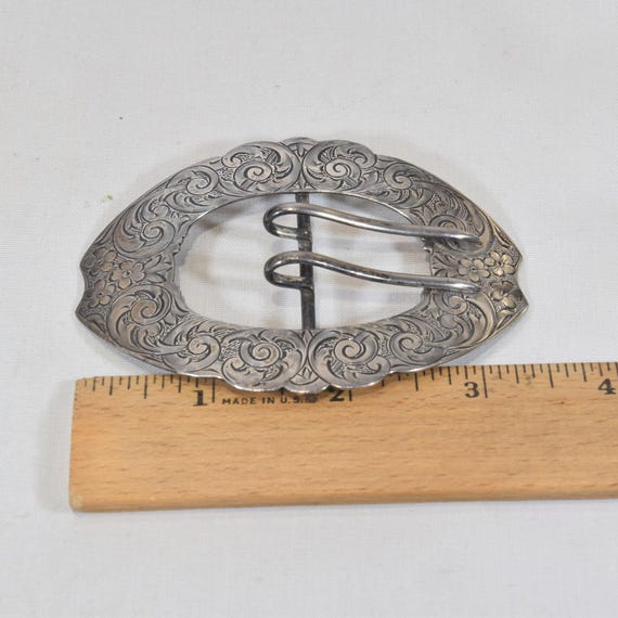 Gr 180 Solid Sterling Silver Antique Engraved Vic… - image 4