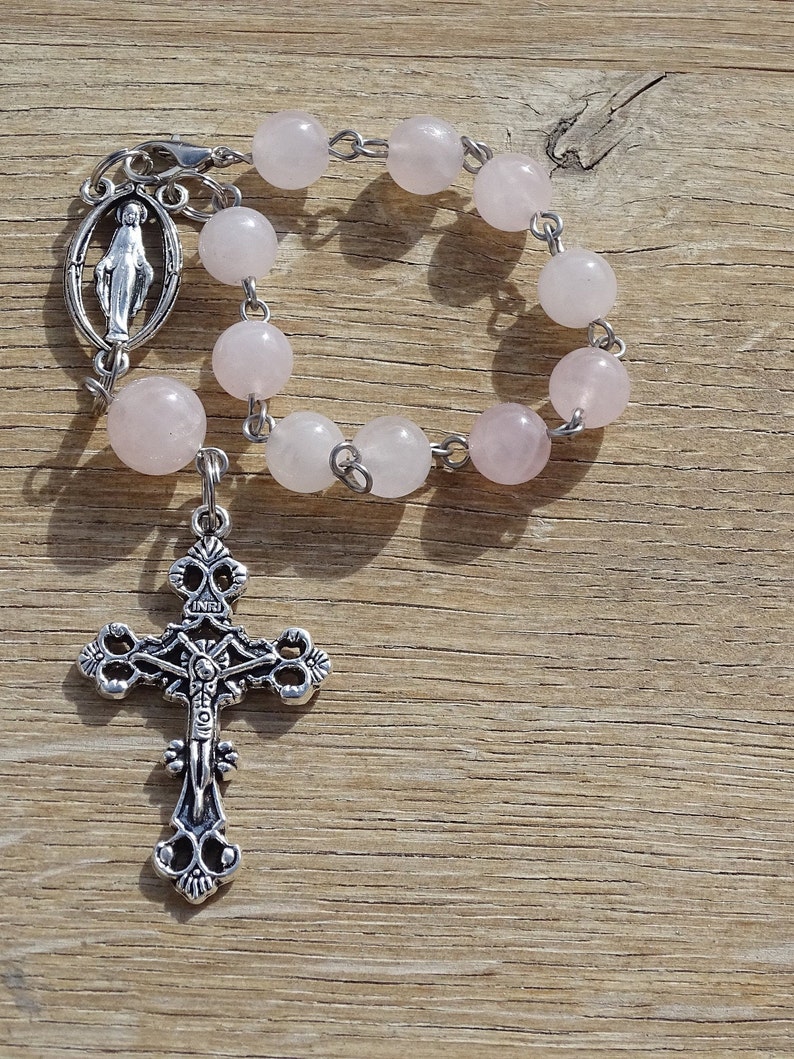 Rosary Beads Car Rosary Catholic Rosary Rear View Mirror | Etsy