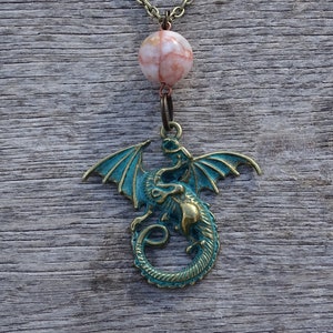 Mystical dragon car mirror charm,bag tag,purse charm,purse tag,rear view mirror charm,auto charm,car travel charm,good luck charm