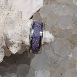 Charoit Ring,Edelstahl Ring,tier Asche Ring,tier Asche Ring,tierische Asche Ring,Edelstahl Ring,Edelstahl Ring,Edelstahl Ring,Edelstahl Ring,Edelstahl Ring