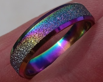 Edelstahlring,Edelstahlring,Edelstahlring,Gay Pride Ring,Lesbenring,Lgbt Ring,Edelstahlring,Edelstahlring