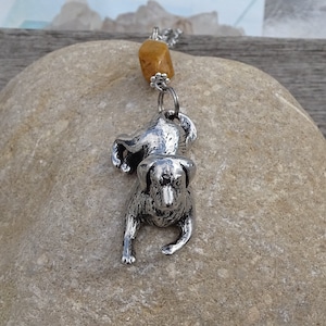 Dog car mirror charm,bag tag charm,purse tag charm,rear view mirror charm,auto charm,travel protection,car travel charm,good luck charm