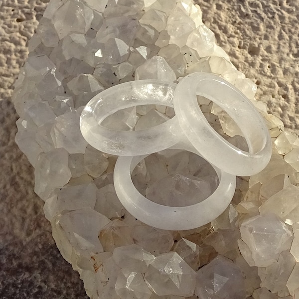 Quartz Ring Etsy