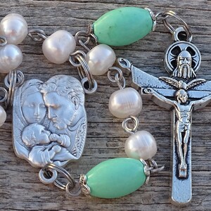 Irish rosary beads,celtic rosary beads,pearl rosary beads,catholic rosary beads,first communion,prayer beads,crystal rosary,catholic gift