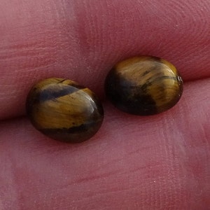 Tiger eye gemstone stud earrings,hypoallergenic earrings,crystal stud earrings,boho earrings,surgical steel studs,stones,rocks