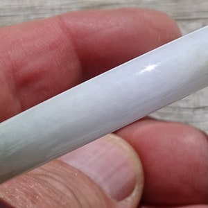 Zertifizierte Jade Armband,Jade Armreif,grüne Jade,Lavendel Jade,feste Jade Armreif,Kristalle Felsen Steine Edelsteine,Mineralien,Boho Armreif