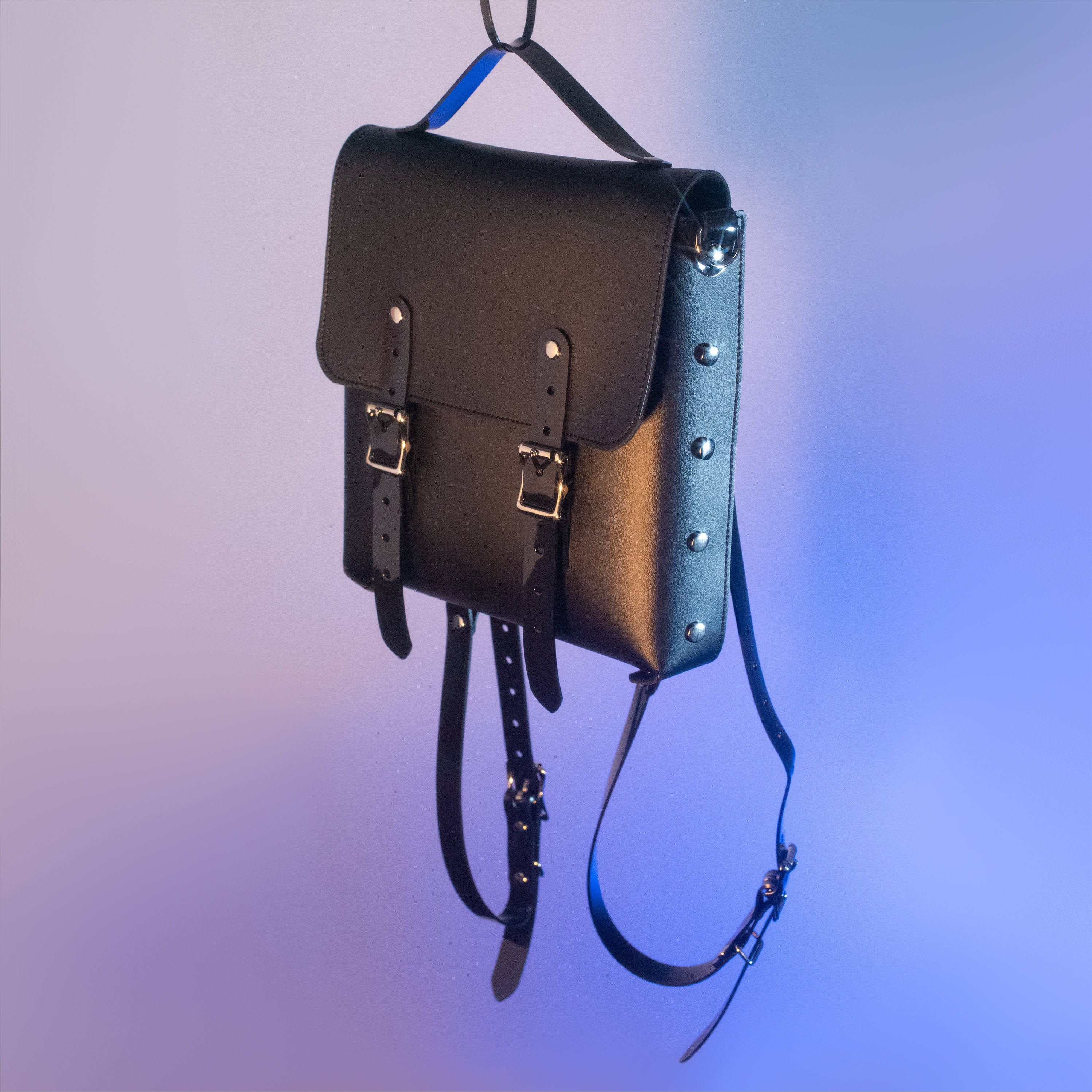 バッグ archive grunge piko mini boston bag y2k Y2k Women Vintage Grunge Crossbody Bag Motor Punk Messenger