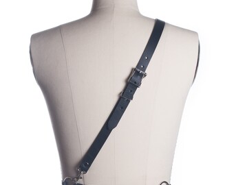 Harness, Bandolier w/ Adjustable Strap Intersection & Extended Straps, Large