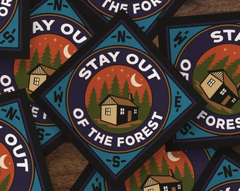 SSDGM sticker, My Favorite Murder Laptop Stickers, Stay Sexy Don't Get Murdered Quote sticker (WATERPROOF)