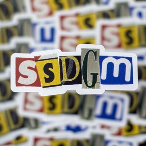 sssgm Magnet, Fake Politeness, My Favorite Murder, Stay Sexy Don't Get Murdered, Kühlschrankmagnet, Automagnet