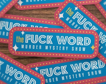 SSDGM vinyl sticker, My Favorite Murder Laptop Stickers, Stay Sexy Don't Get Murdered Quote sticker (WATERPROOF)