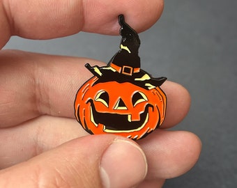 Broche Strass Citrouille Halloween Or - Épingle Feuilles Vertes Automne Femme Fille